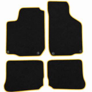 PREMIUM textilné autokoberce SEAT LEON I (1999-2005), žlté