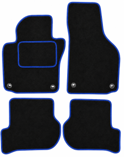 ŠTANDARD textilné autokoberce VW GOLF V (2003-2008), modré