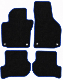 PREMIUM textilné autokoberce VW GOLF V (2003-2008), modré