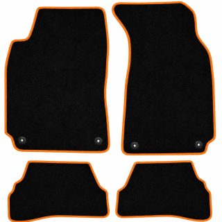 PREMIUM textilné autokoberce VW PASSAT B5 B5.5 (1996-2005), oranžové