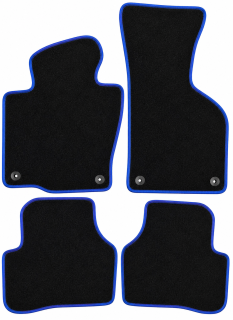 PREMIUM textilné autokoberce VW PASSAT B6 (2005-2010), modré