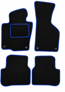 ŠTANDARD textilné autokoberce VW PASSAT B7 (2010-2014), modré