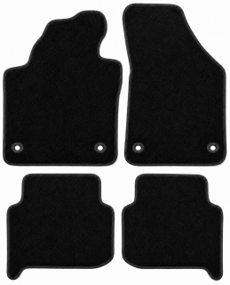 PREMIUM textilné autokoberce VW TOURAN (2003-2015), čierne