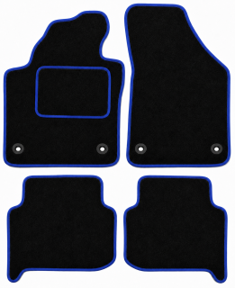 ŠTANDARD textilné autokoberce VW TOURAN (2003-2015), modré