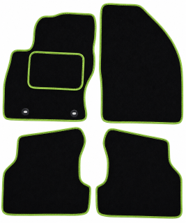 ŠTANDARD textilné autokoberce FORD FOCUS II (2004-2011), zelené