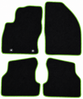 PREMIUM textilné autokoberce FORD FOCUS II (2004-2011), zelené