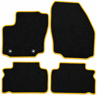 PREMIUM textilné autokoberce FORD GALAXY II (2006-2015), žlté