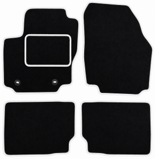ŠTANDARD textilné autokoberce FORD MONDEO MK4 (2007-2010), biele