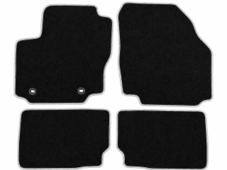 PREMIUM textilné autokoberce FORD MONDEO MK4 (2007-2010), biele