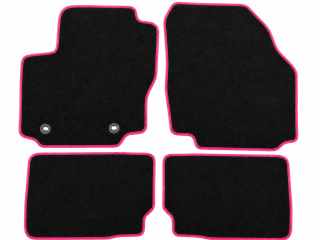 PREMIUM textilné autokoberce FORD MONDEO MK4 (2007-2010), ružové