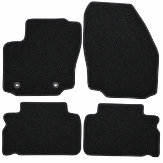 PREMIUM textilné autokoberce FORD S-MAX I (2006-2010), čierne