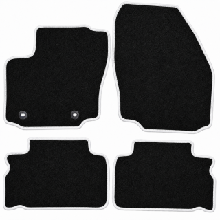 PREMIUM textilné autokoberce FORD S-MAX I (2006-2010), biele