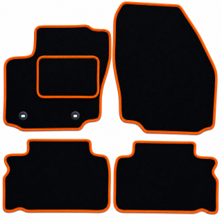 ŠTANDARD textilné autokoberce FORD S-MAX I (2006-2010), oranžové