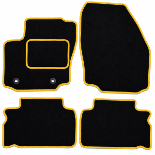 ŠTANDARD textilné autokoberce FORD S-MAX I (2006-2010), žlté