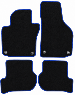 PREMIUM textilné autokoberce VW GOLF V (2003-2008), modré
