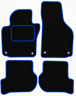 ŠTANDARD textilné autokoberce VW GOLF V (2003-2008), modré