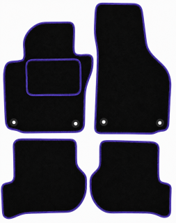 ŠTANDARD textilné autokoberce VW GOLF V (2003-2008), fialové