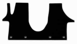 PREMIUM textilné autokoberce VW Transporter T5 (2003-2015), biele